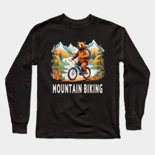 Mountain biking Long Sleeve T-Shirt